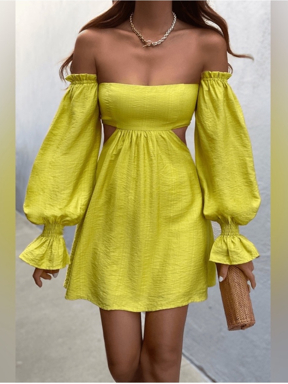NWT Seven Wonders Jolie Mini Dress in Citrus Sz 6